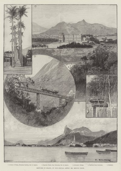 Szkice w Brazylii autorstwa Charles Auguste Loye